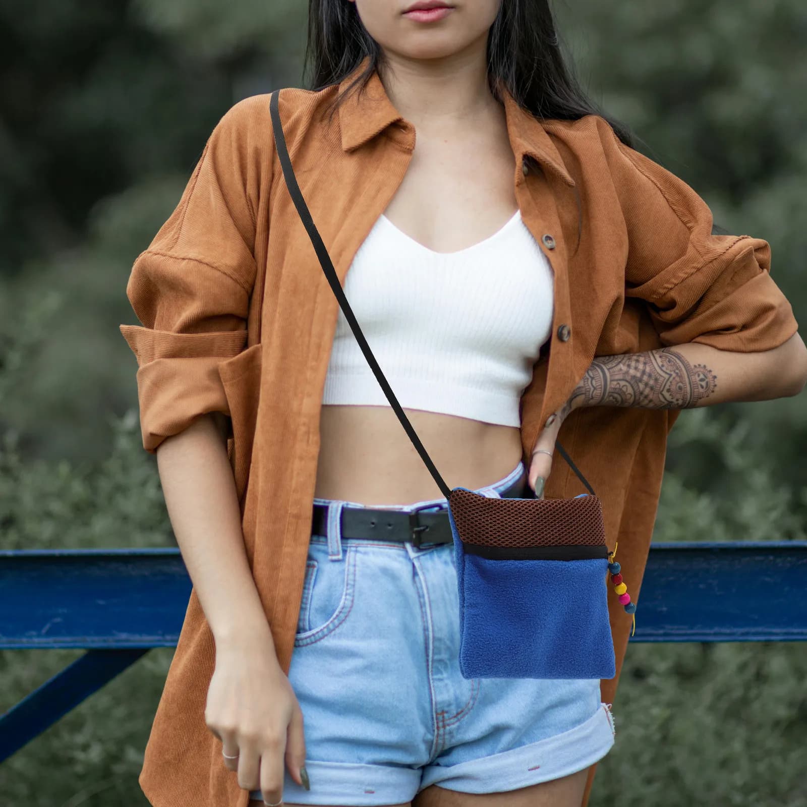Borsa Traspirante per Criceti, Borsa da Trasporto per Rettili da Esterno, Trasportino da Viaggio per Piccoli Animali Domestici, Borsa Portatile Leggera in Rete per Porcellini d'India