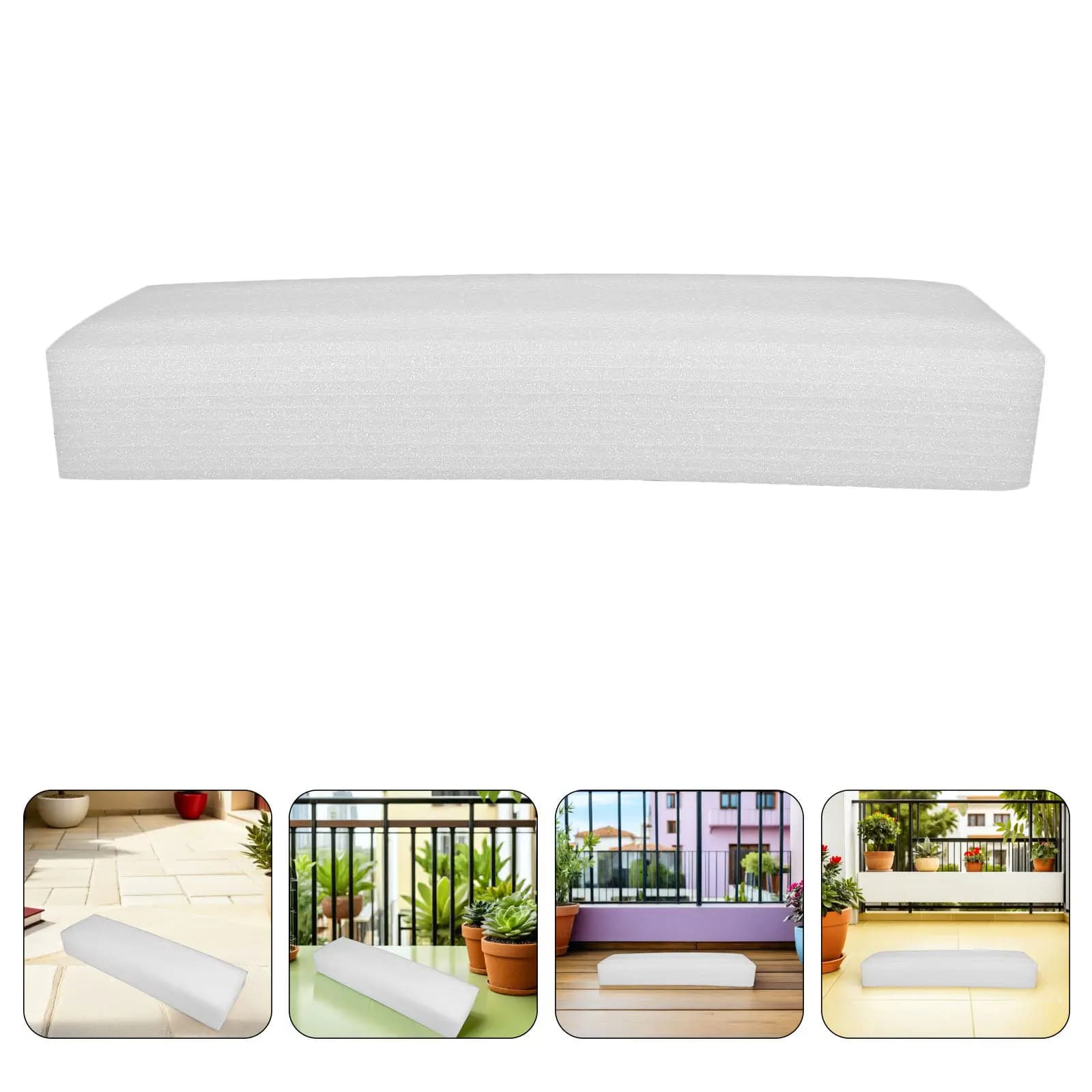 3Pcs Floral Foam Blocks Plant Foam for Flower Arrangements Wet Dry Blocks Fresh Artificial Flowers 19.7x5.5x2.8in 50x14x7cm