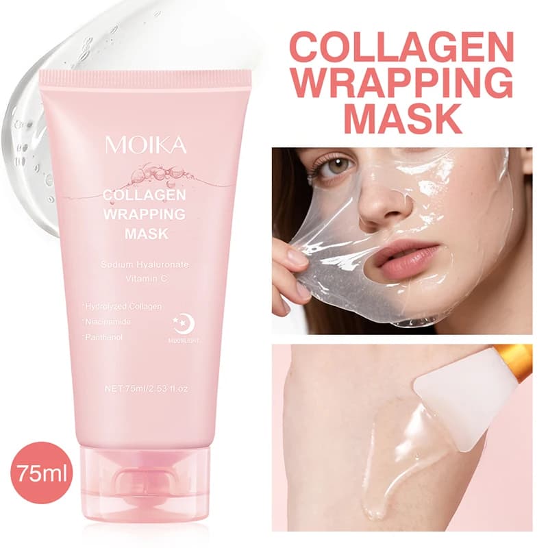 Night Mask at the MOIKA Collagen, Magical Hydratation for a Fresh and Repopulated Carnage, Peel-Off Mask