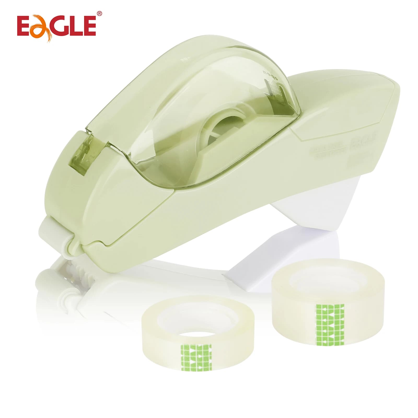 Dispenser automatico di nastro Eagle, con due rotoli di nastro, nessuna batteria richiesta, perfetto per il lavoro manuale, confezione regalo per la famiglia