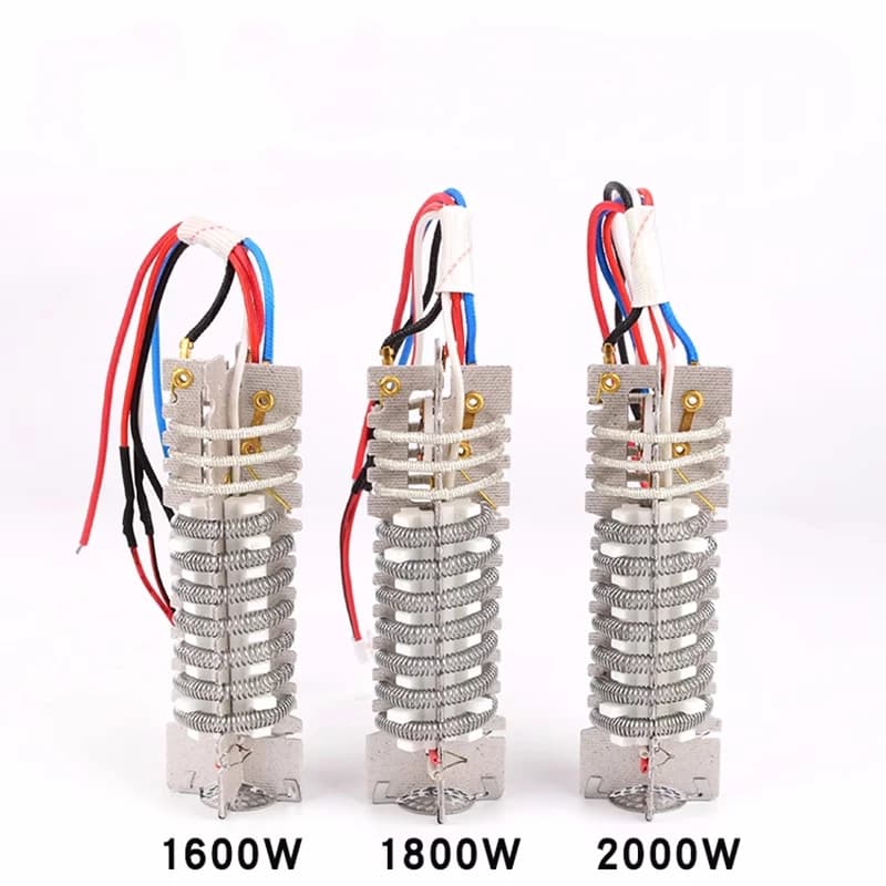 220-240V 1600W 1800W 2000W 3 cablato/5 cablato tipo di Display digitale riscaldatore in Mica nucleo dell'elemento riscaldante per saldatura pistola per rilavorazione ad aria calda
