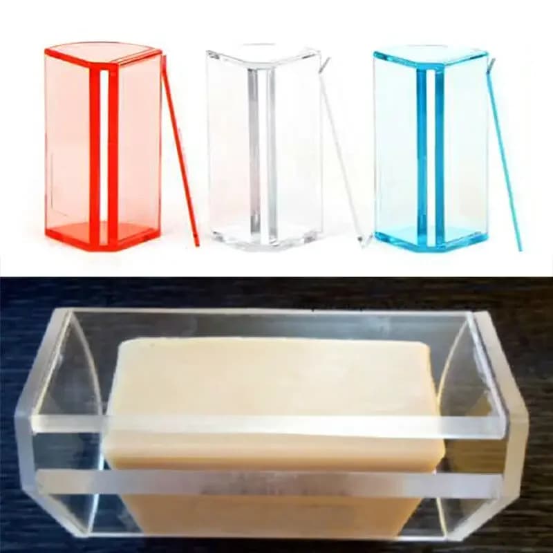 1 pcs easy to use acrylic soap beveler hand-made soap board trimmer 9 cm tool kit.