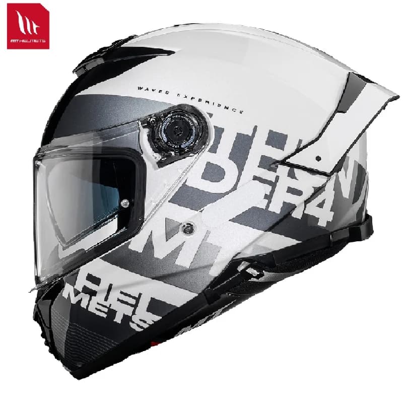 MT Thunder 4 SV Motorcycle Helmet ECE DOT Certification Full Face Double Lens Racing Off-road Helmet Men Cascos Para Moto