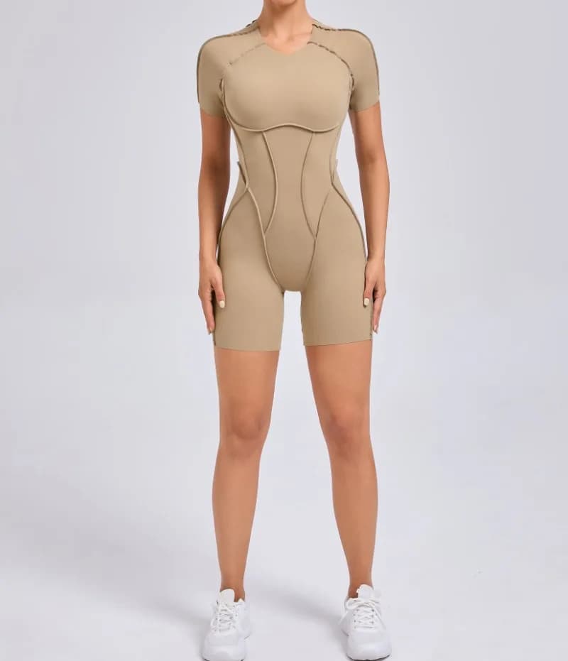 Sport Fitness Splicing Hip-lifting seamless yoga suits A tight piece digging-out Beauty Back Gym Training Clothing for Women