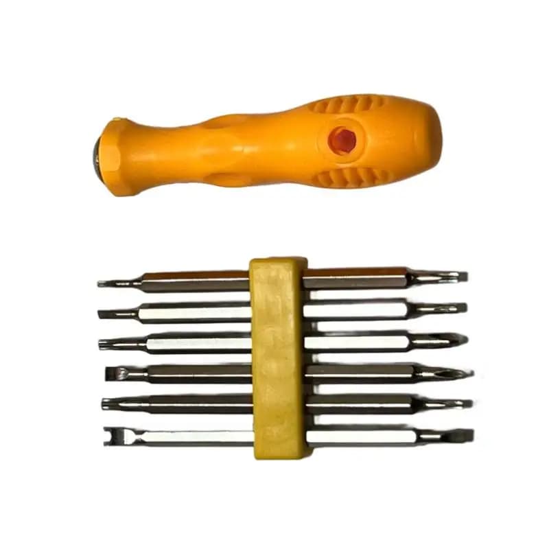 Set of Screwdrivers for Domestic Maintenance with Fixing Screws for Disassembly Hair dryer, Multipurpose for Repair Scenes