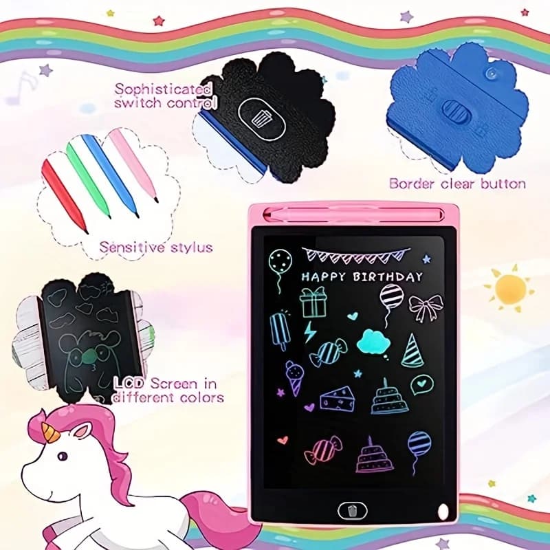 4.4/6.5/8.5/10/12/16 pollici LCD tavoletta da disegno tavolo da disegno bambini Graffiti Sketchpad giocattoli lavagna magica tavolo da disegno giocattolo regalo