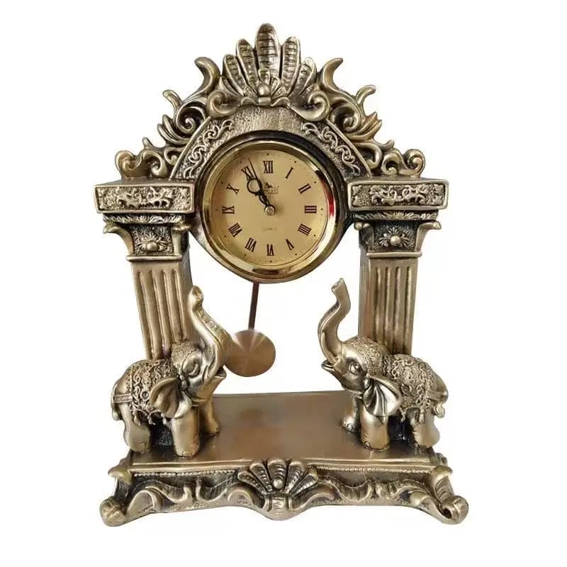 Orologio da tavolo a pendolo europeo, fascia alta ed elegante