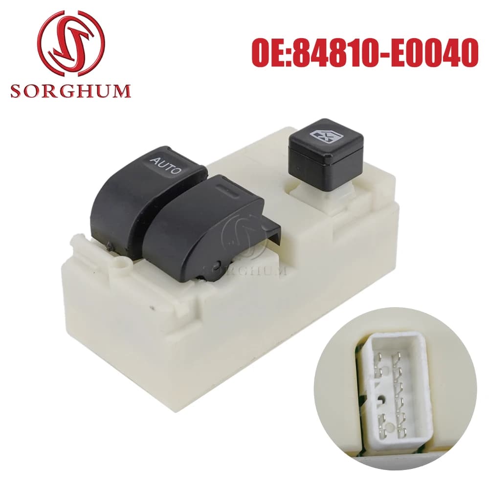 Sorgo New muslimfor Hino 500/700 2003 interruttore alzacristallo elettrico pulsante Console regolatore muslimah ricambi auto 24V