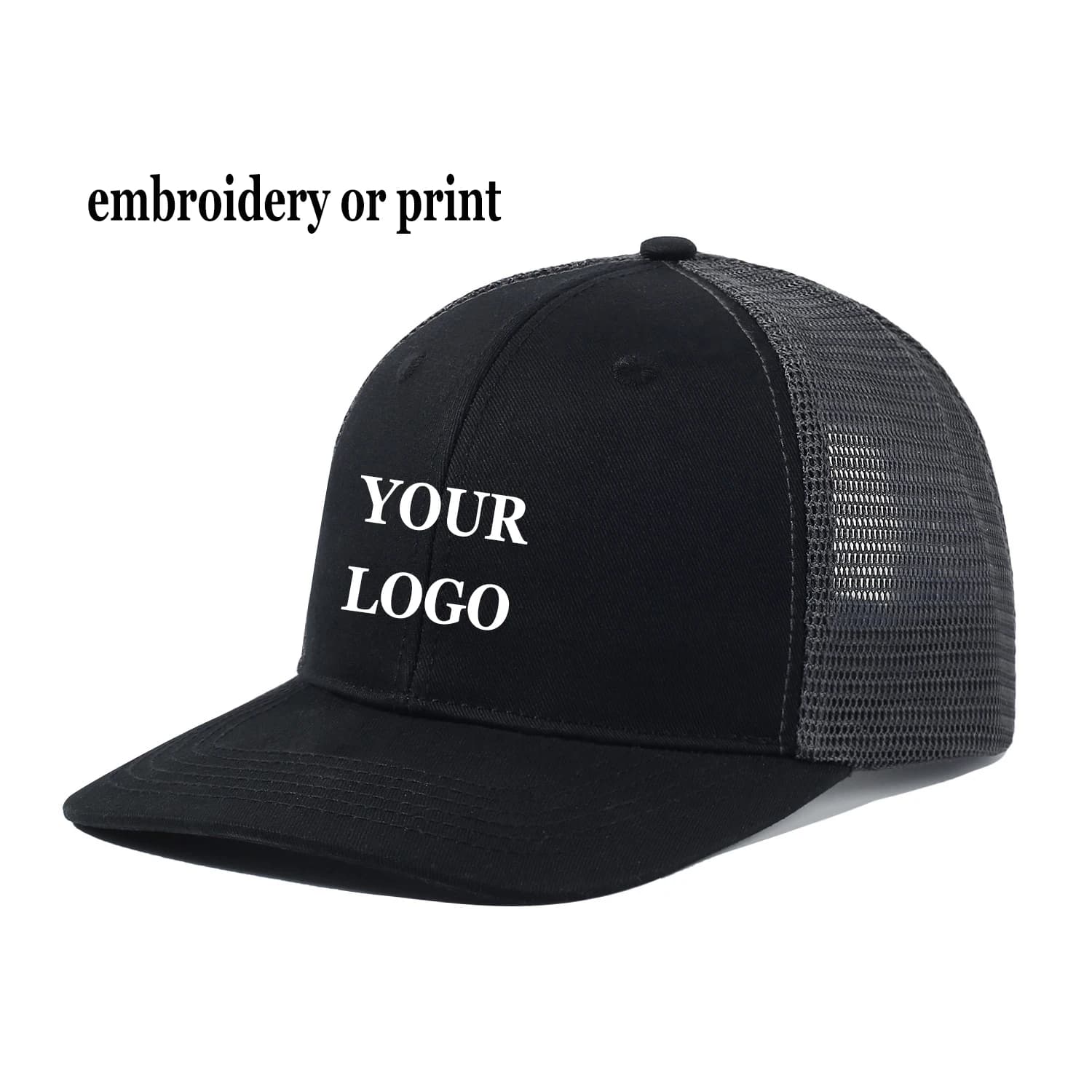 Custom Logo Sport Snapback Cap Man Solid Plain Richardson 112 Trucker Hat Women Fashion Mesh Blank Plain Gorras baseball caps