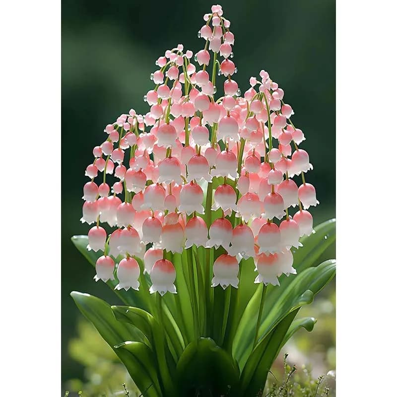 Kit Pittura Diamante 5D Compatibile con Fiore di Giglio - Perline Diamantate Rotonde 5D, Decorazione Murale Multidimensionale Adatta per Casa
