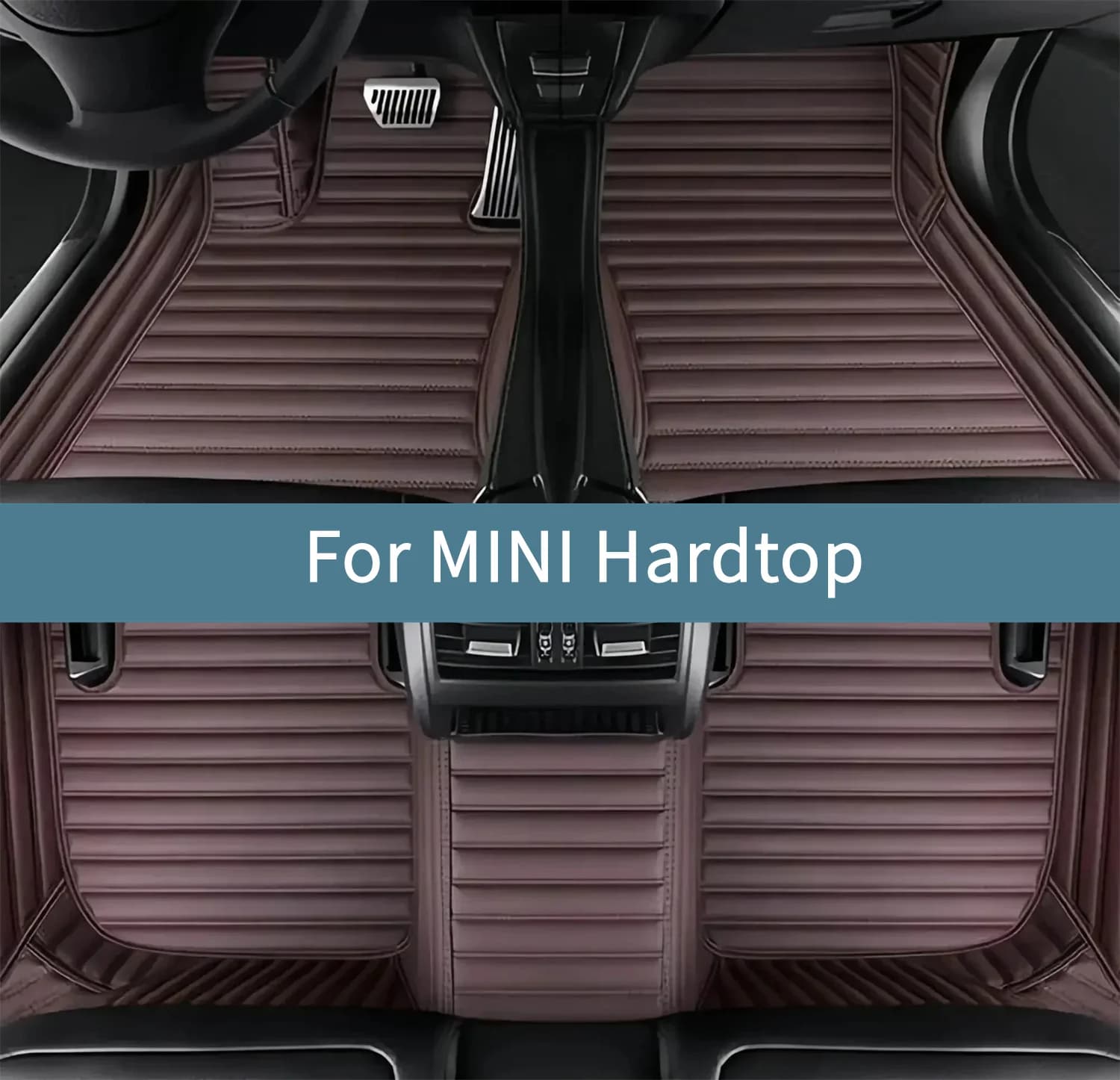 Tappetini auto per MINI Hardtop 2016 2017 2018 2019 2020 Set completo impermeabile Tappetini per auto Accessori