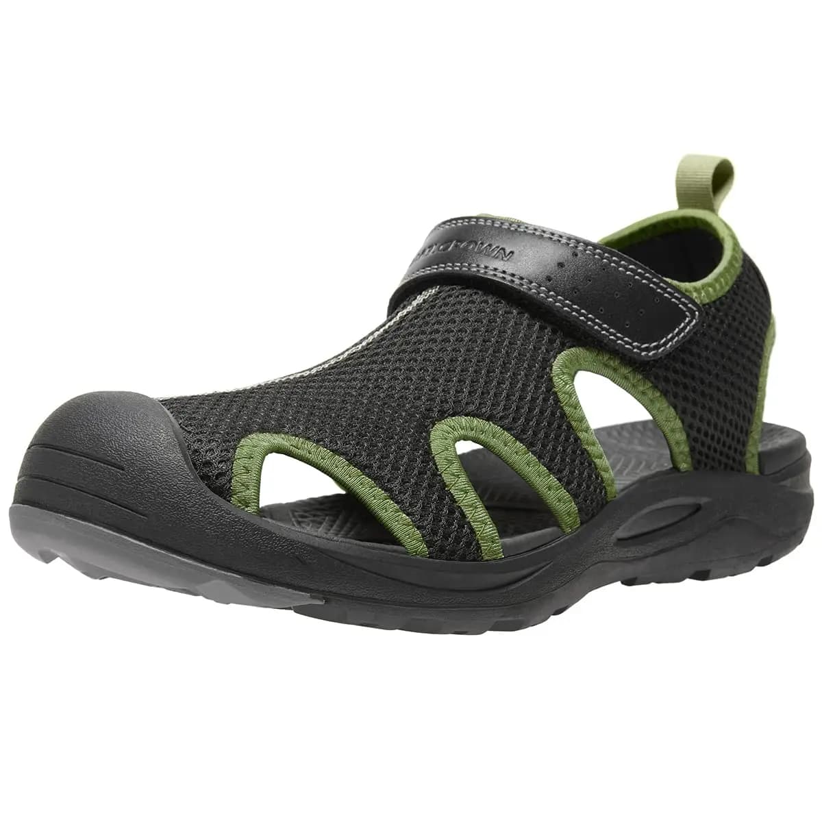 GOLDEN CAMEL Men's summer sandals in net with closed tip, beach sandals, hiking shoes and hiking shoes for men, novelty 2023, outdoor waterproof