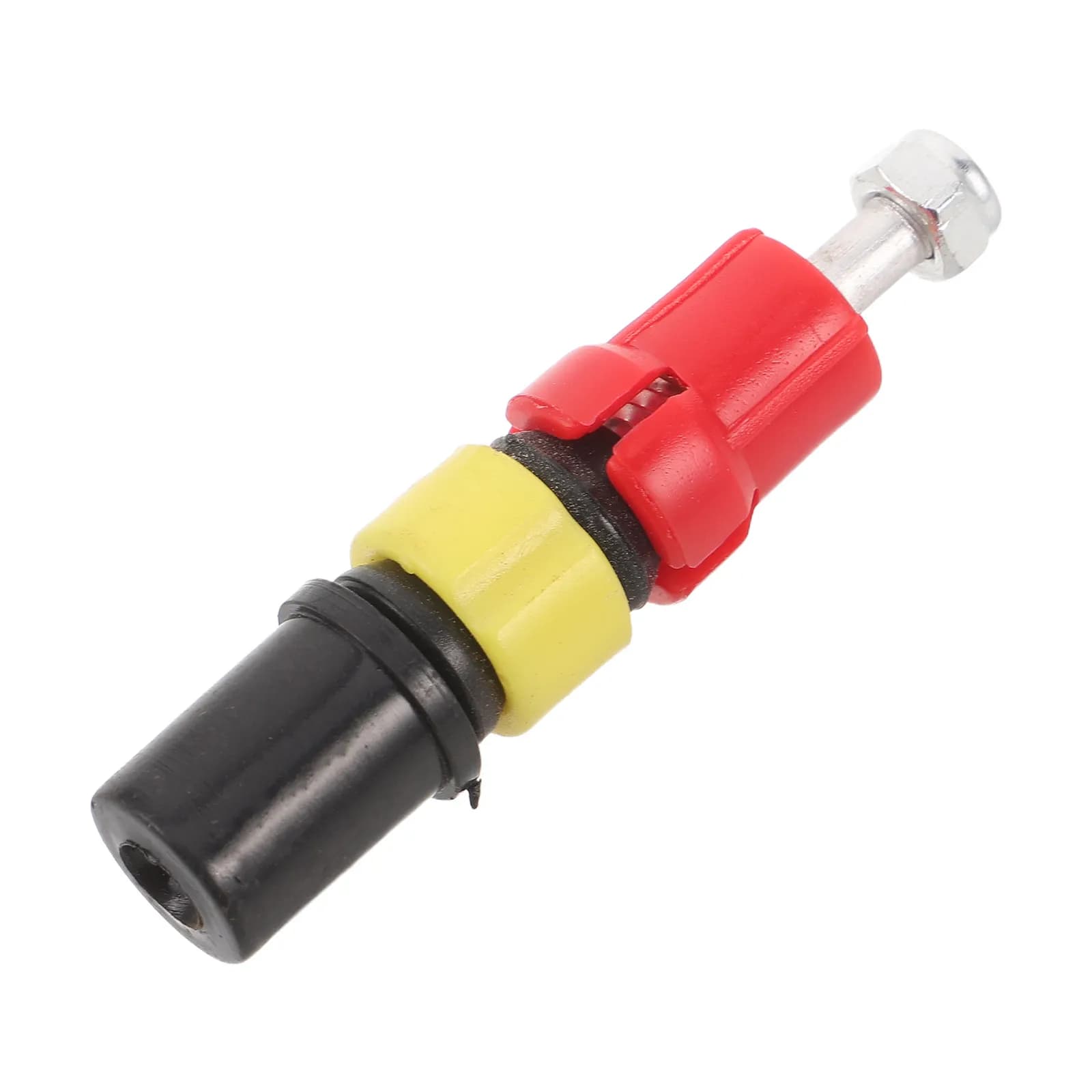 Red Expansion Tube for Trekking Pole 2.28 Inch Cane Fitting Internal Lock Design Stability Boost Low Light Visibility All