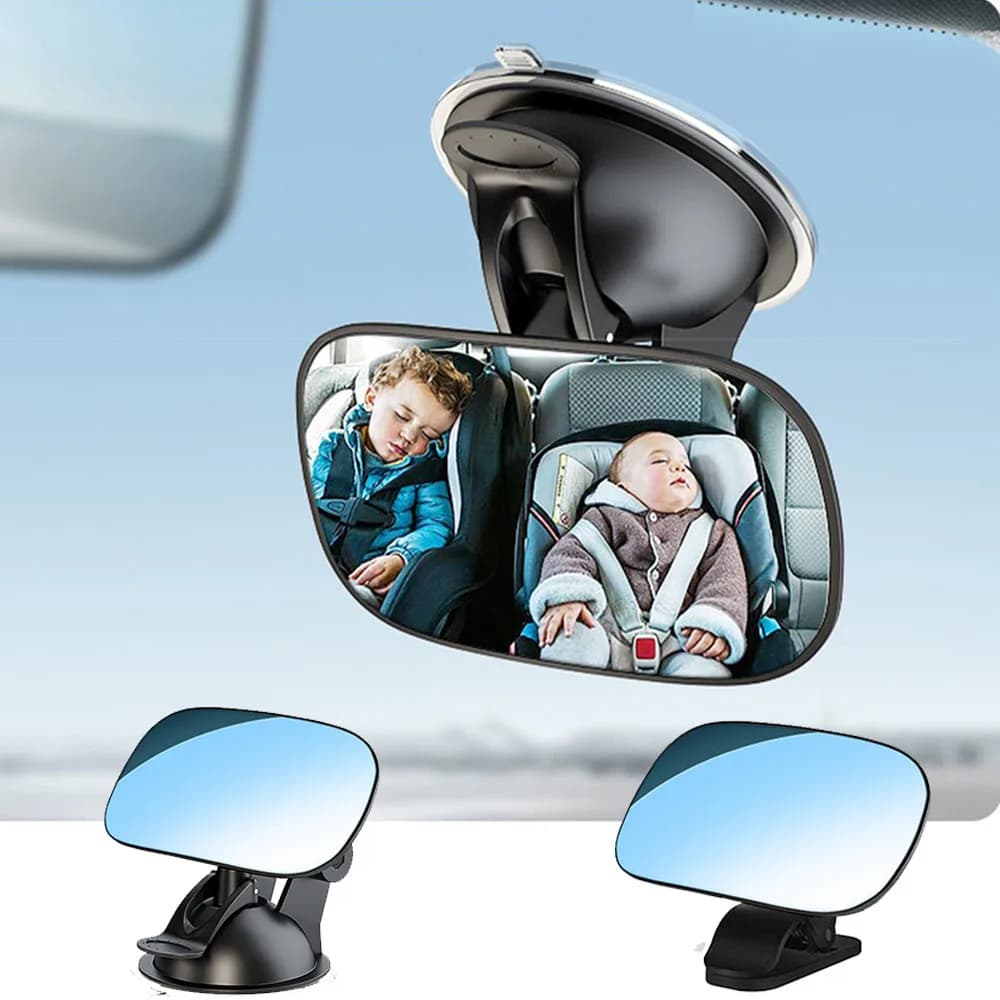 Specchietto retrovisore per auto specchietti regolabili per parabrezza seggiolini per auto per neonati Monitor a riflessione trasparente sicurezza per bambini guida