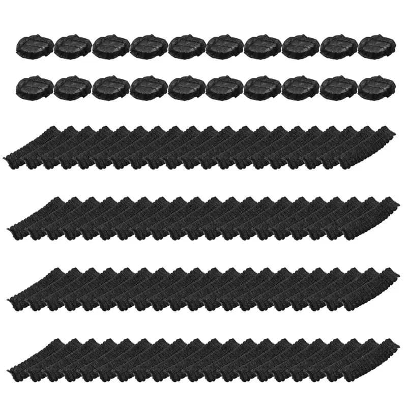 T23C Set of 100 Pieces Covers Disposable Headphones for Gaming Cafe, Non-woven Dust and Anti-proof