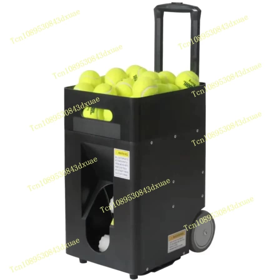 Pratica macchina per palline da padel da tennis Allenatore automatico per lancio di tennis multi-rotazione multi-goccia