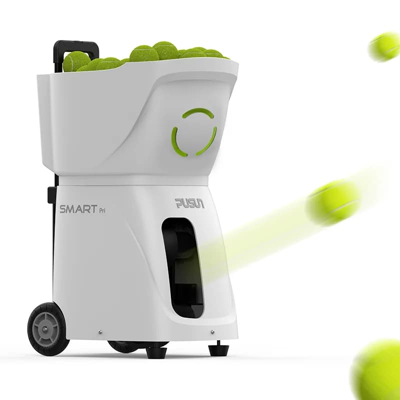 2026/Intelligent PUSUN PT SMART PRI Tennis Ball Machine Padel Throwing Equipment Outdoor APP Control Machine for Advanced Traini