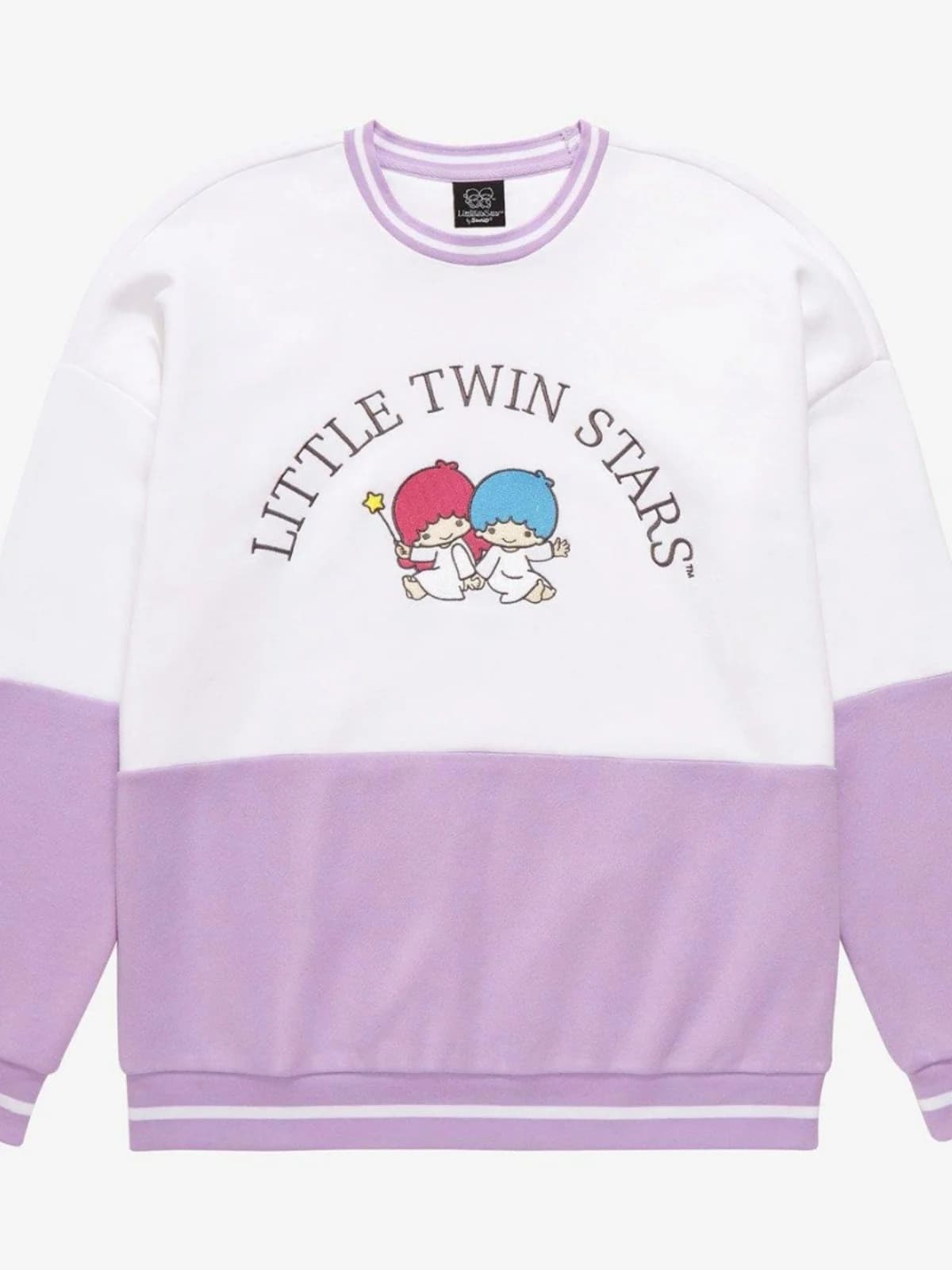Autumn Winter Cartoon Embroidery Double Star Casual Versatile Hoodie Large Size Couple Style Fleece Sweatshirt Cotton Polyester