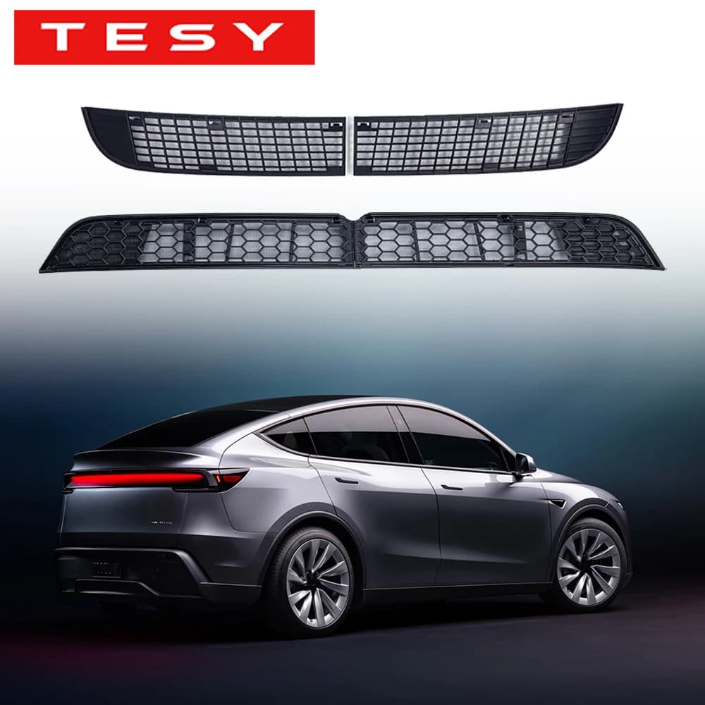 Per Tesla Model Y 2026 2025 Launch Juniper Griglia Interna Ventilazione Paraurti Inferiore Rete Anti-Insetti Copertura Antipolvere Presa d'Aria