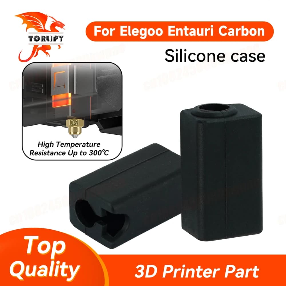 Hotend Silicone Socks For Elegoo Centauri Upgrade Protect Cover Case For Centauri Carbon 3D Printer Silicone Sleeve Accessories