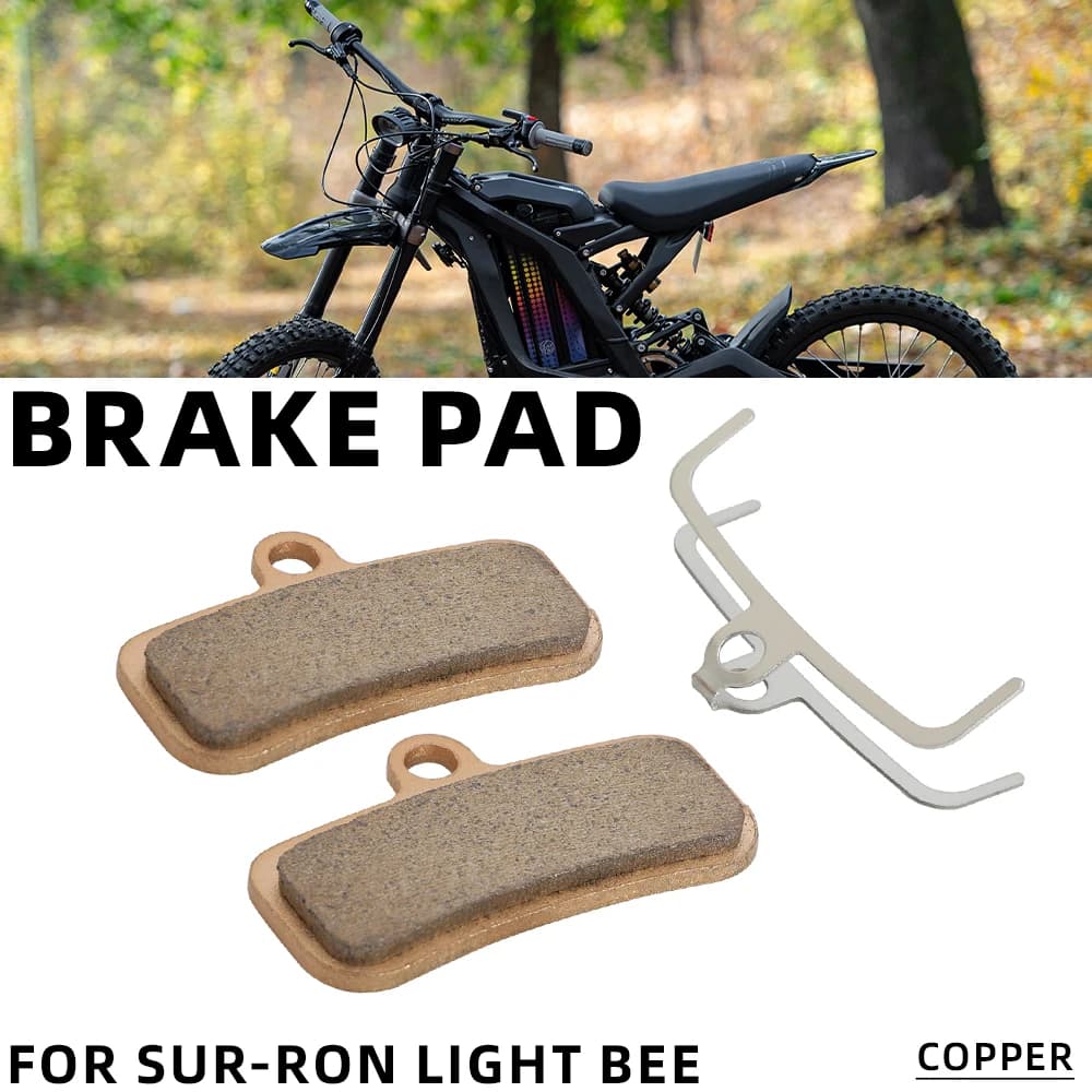 For Surron Brakes Disc Brakes Metal Brake Sintered For Sur Ron Talaria Sting MX3 MX4 Light Bee Electric Bike E-Bikes Off-Road