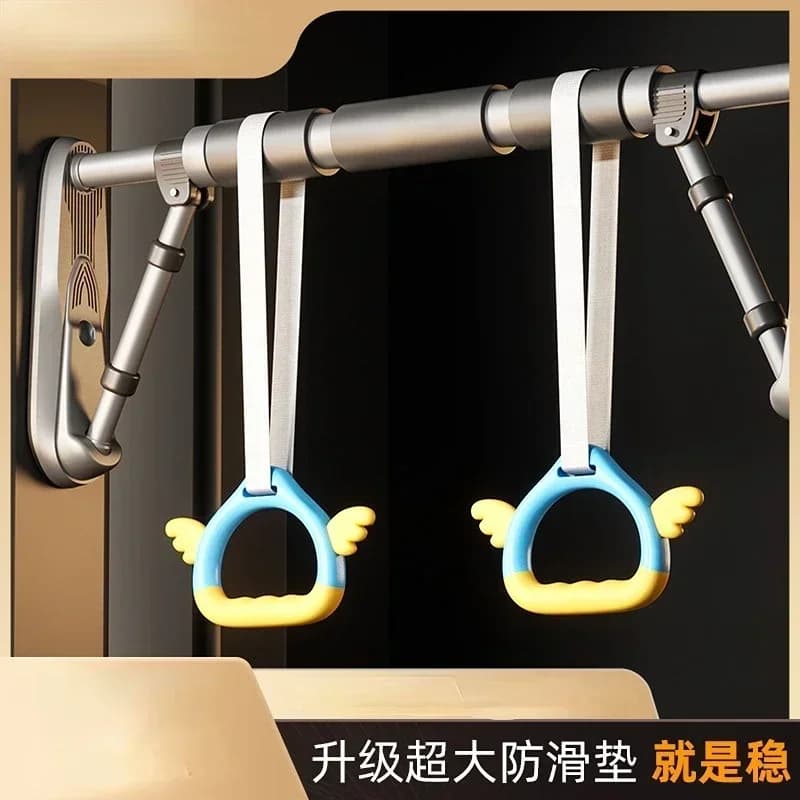 Update Update Indoor fitness equipment Home-use anti-slip upgrade Traction bar Horizontal door bar for child tractions