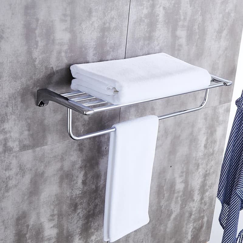 Accessori per il Bagno in Acciaio Inox 304 Cromato: Portasciugamani, Portarotolo, Portasapone, Barra Portasciugamani
