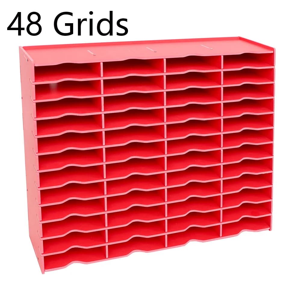 Vassoio per Pittura Diamantata Fai da Te con 12/24/30 Scomparti, Accessori per Trapano, Portaoggetti, Organizzatore in PVC per Kit Artigianali Fai da Te