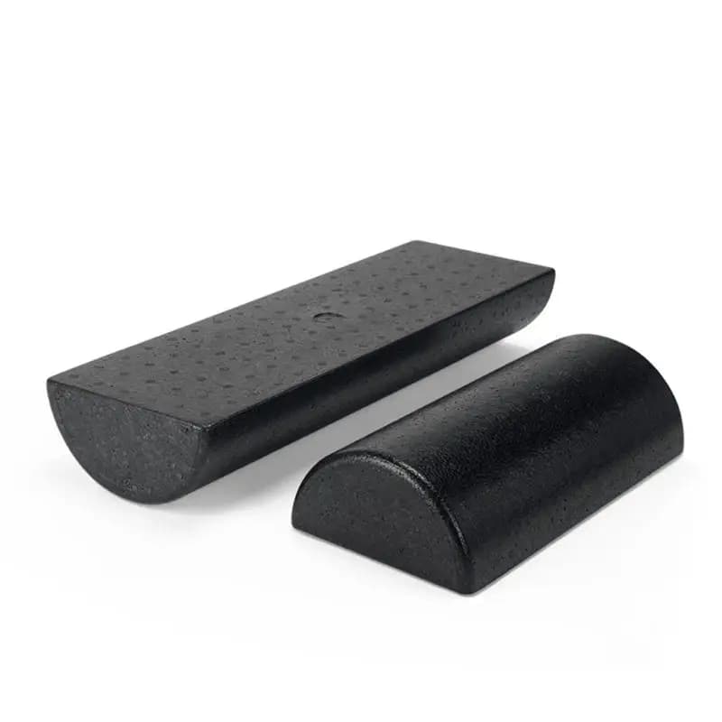 652F Pilates Roller Massaggiatore muscolare Rullo Rilassante Rullo massaggiatore semicircolare muscolare