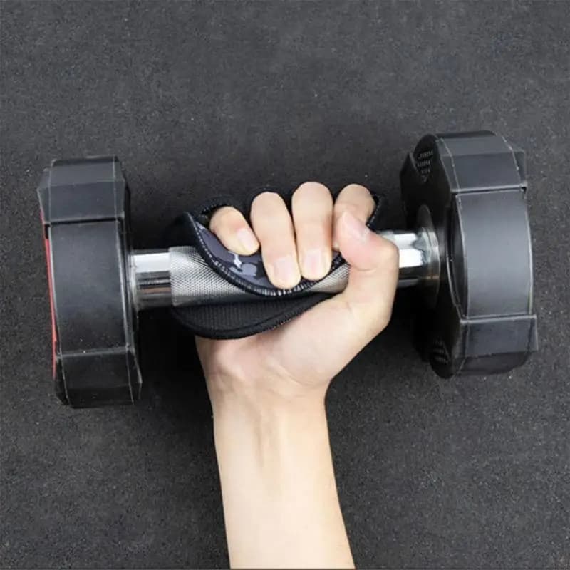 2Pcs Anti-Skid Weight Training Glove Gym Workout Fitness Sports Hands Protectors