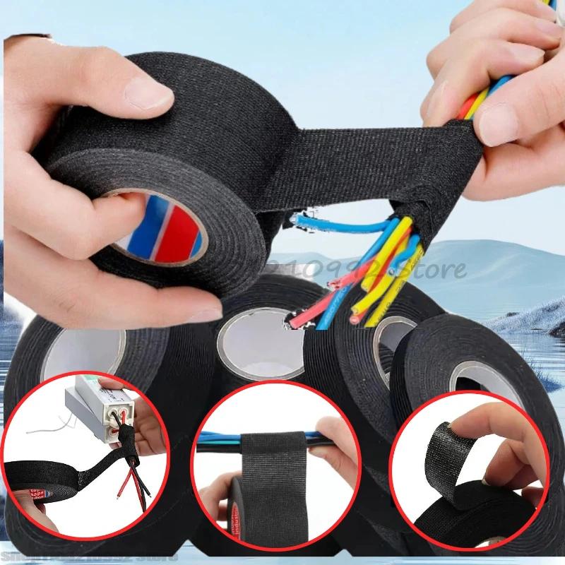 High Temperature Resistant Fabric Adhesive Tape for Car Wiring, Motor Electric Insulation