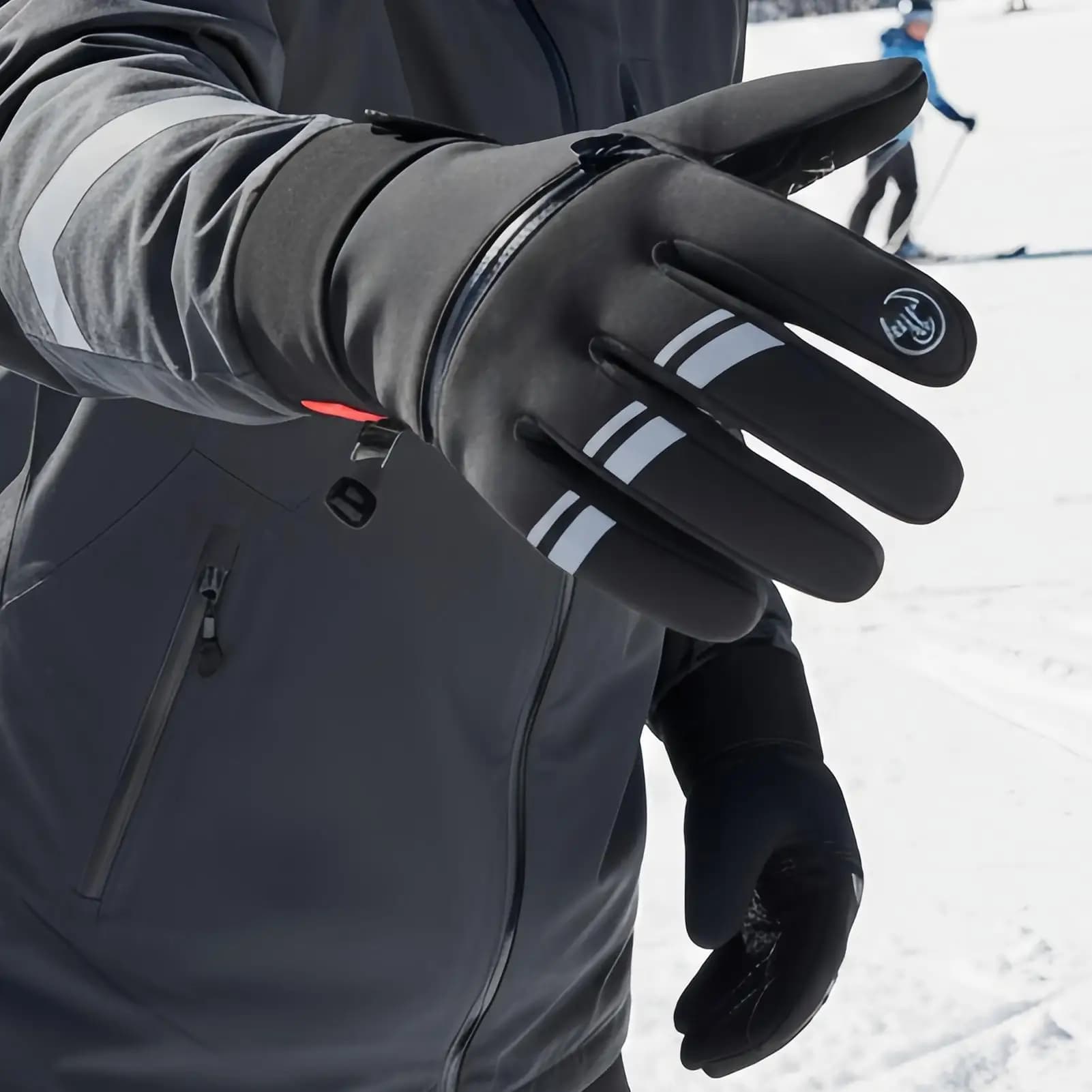 Heated Gloves For Women 3 Heat Settings Touchscreen Warmers Heater Mittens USB Heated Winter Gloves For Winter Hunting Camping