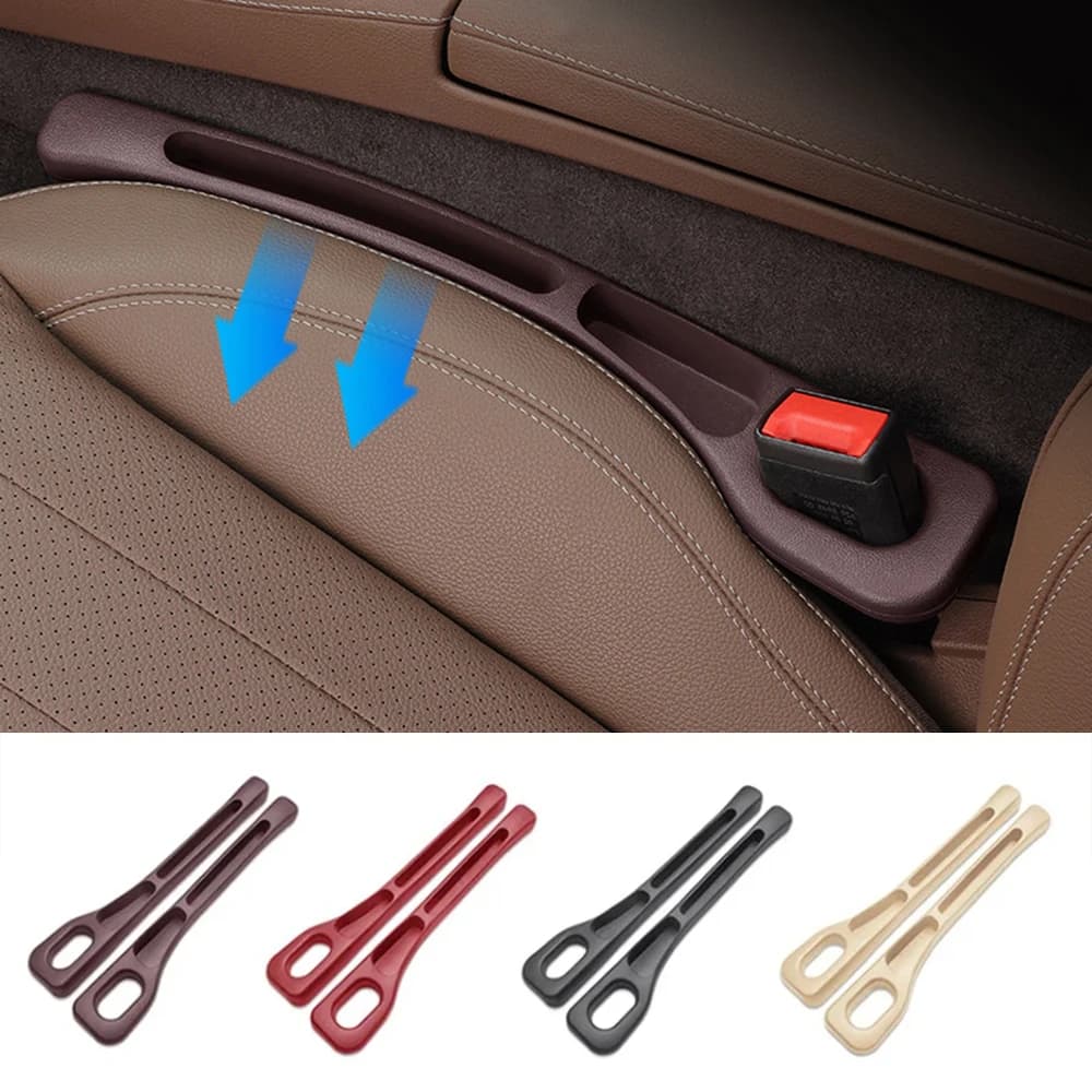 1 paio di seggiolini auto Gap Filler Organizer Pu impermeabile seggiolino auto Gap Plug Strip con 2 scanalature per MG HS EHS 2018 2019 2020 2021 2022