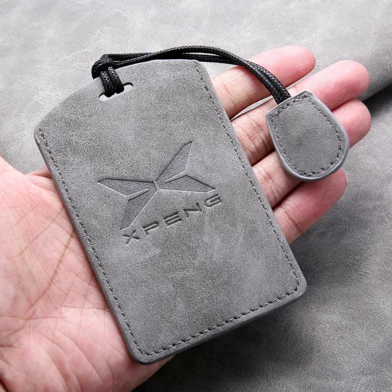 Custodia Protettiva Anti-Caduta in Pelle PU Resistente e Confortevole con NFC per Chiave Auto Xiaopeng Xpeng P7 P5 Buckle G9 G3 G3i