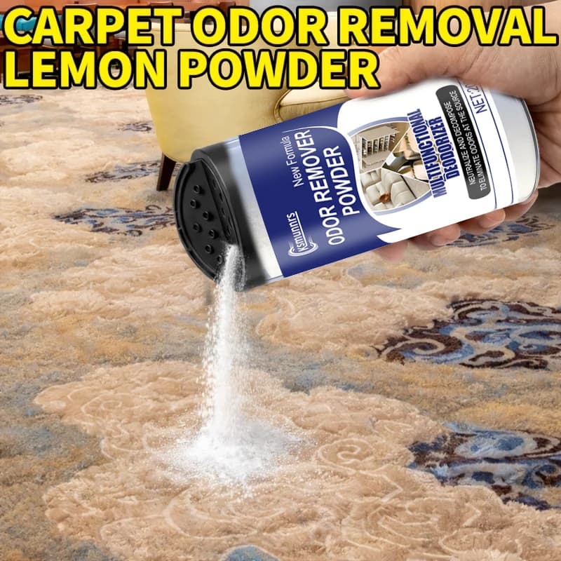 Polvere Deodorante Profumata per Tappeti, per Tappeti Auto, Tappetini e Tappeti per Animali Domestici, Elimina gli Odori di Cani e Gatti, Neutralizzatore Rapido degli Odori