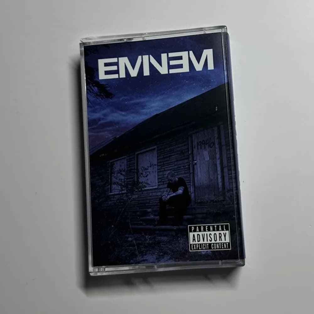 Eminem The Marshall Mathers LP 2 Cassette English Rap Fans Cassette Tape Hip Hop Collectible Album Classic Music Free Shipping