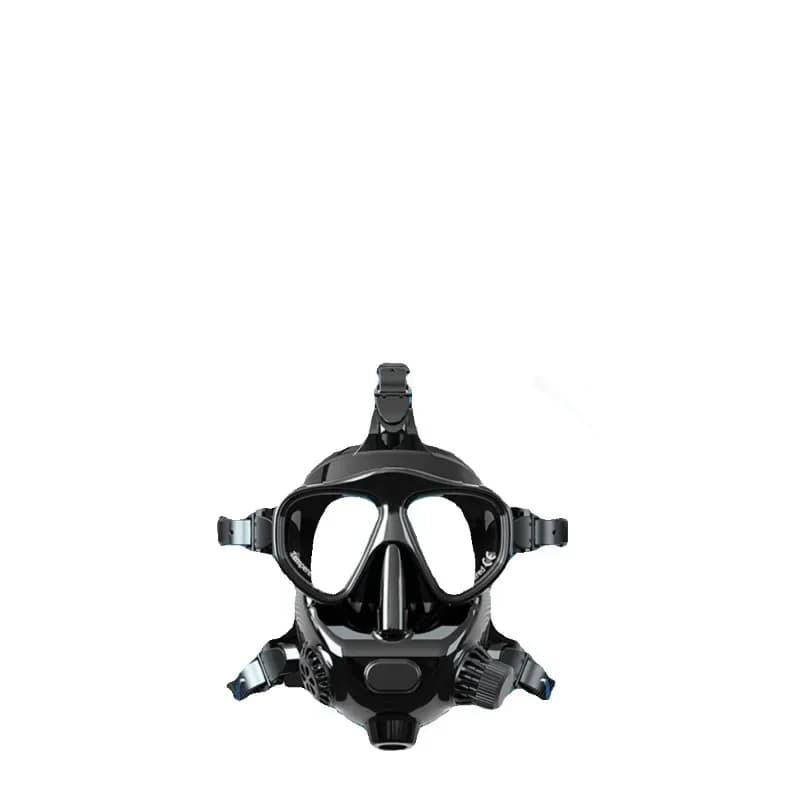 Silicone full face diving helmet M8058 mask snorkeling connection underwater nose respirator