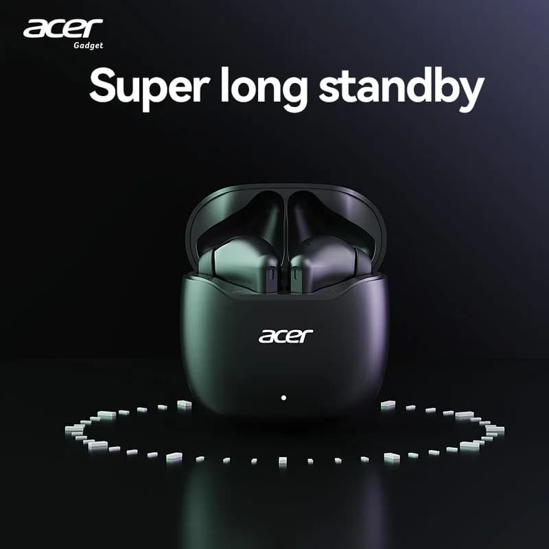 Acer OHR617 Wireless Bluetooth6.0 Earphones Stable Signal Real-Time Sync Gaming Open Ear Comfort Sports Earbuds