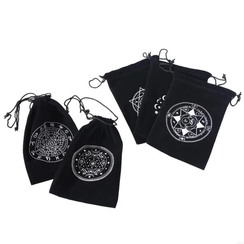 Practical Bag Witchs Divinations Bag for Keep Tarots Cards Safe and Secure
