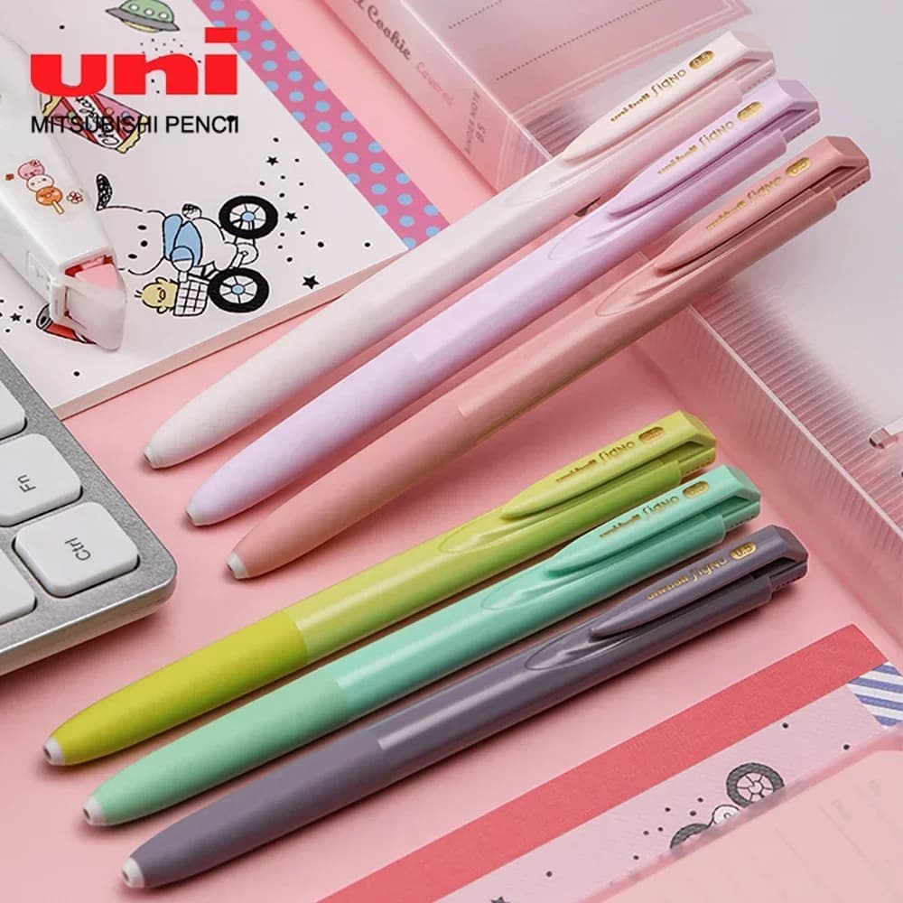 La nuova penna del Gel di smorzamento basso del giappone UNI UMN-155 l'edizione limitata di Macaron 0.5Mm nuovo colore che abbina il naso arrotondato e la scrittura liscia