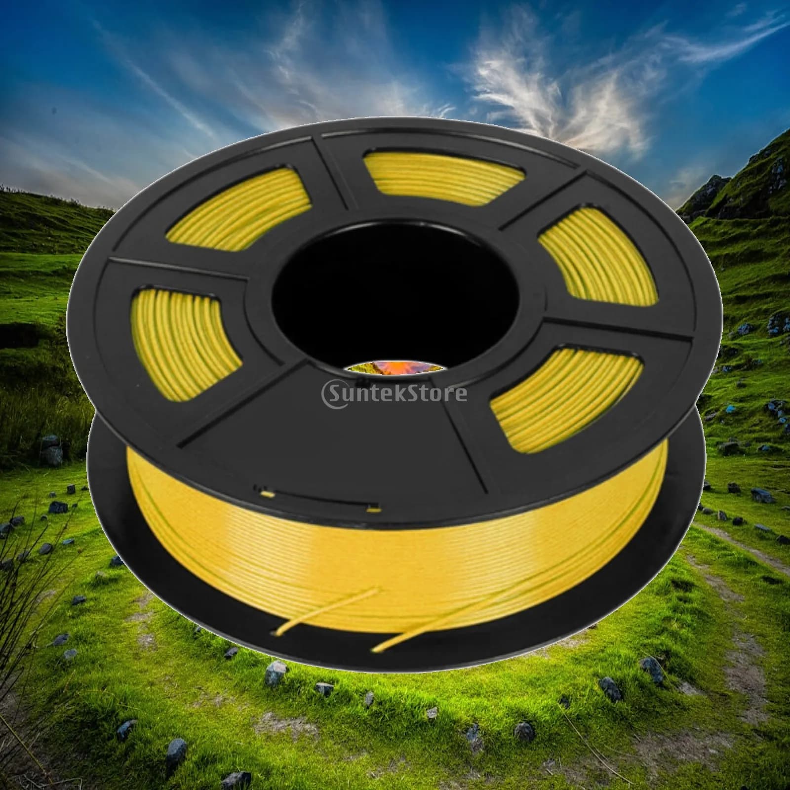 3D Printer Filament Fit Most Fdm Printer High Performance Good Shaping Neatly Wound 1 kg Spool 3D Printing Material Less