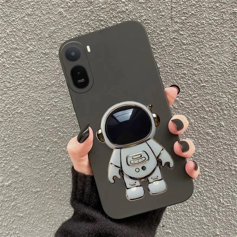 Skinlee per Redmi A7 Pro Case Astronaut Stand Bracket Cover in silicone antiurto in TPU per Redmi Note 15 Pro Plus Back Casing