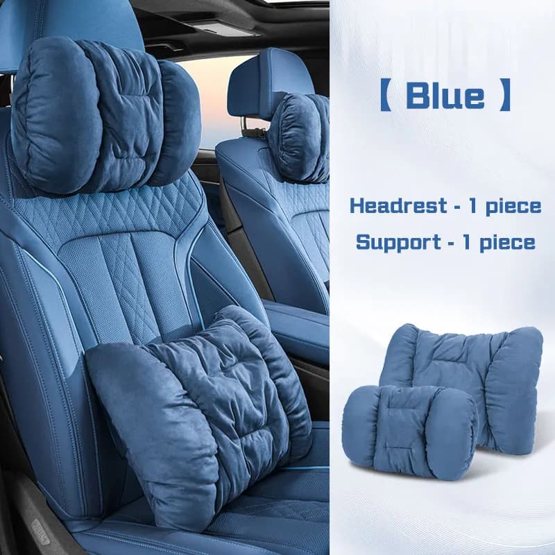 Per Lexus RX330 IS250 Ct200h ES300h RX350 IS300h NX ES RX IS Poggiatesta per auto Supporto lombare Cuscino per il collo Pelle scamosciata Comfort Cuscino in vita