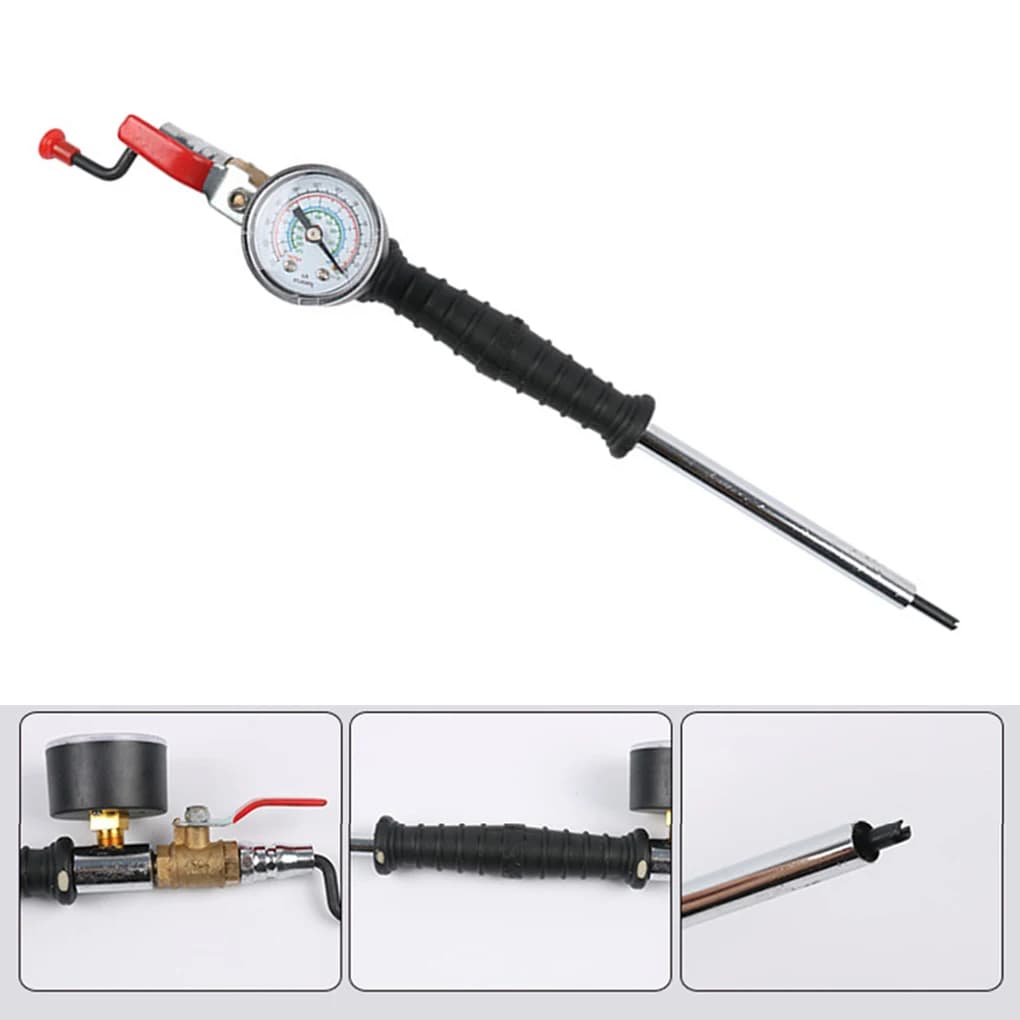 Gonfiatore per pneumatici 220PSI Gonfiatore impermeabile Accessori professionali per compressori d'aria resistenti all'usura Pompa a gambo dritto