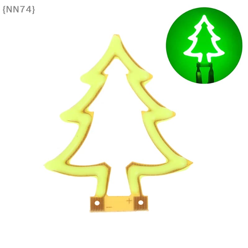 COB Edison 3V LED bulb with Green Light for Decoration Christmas Tree and Party