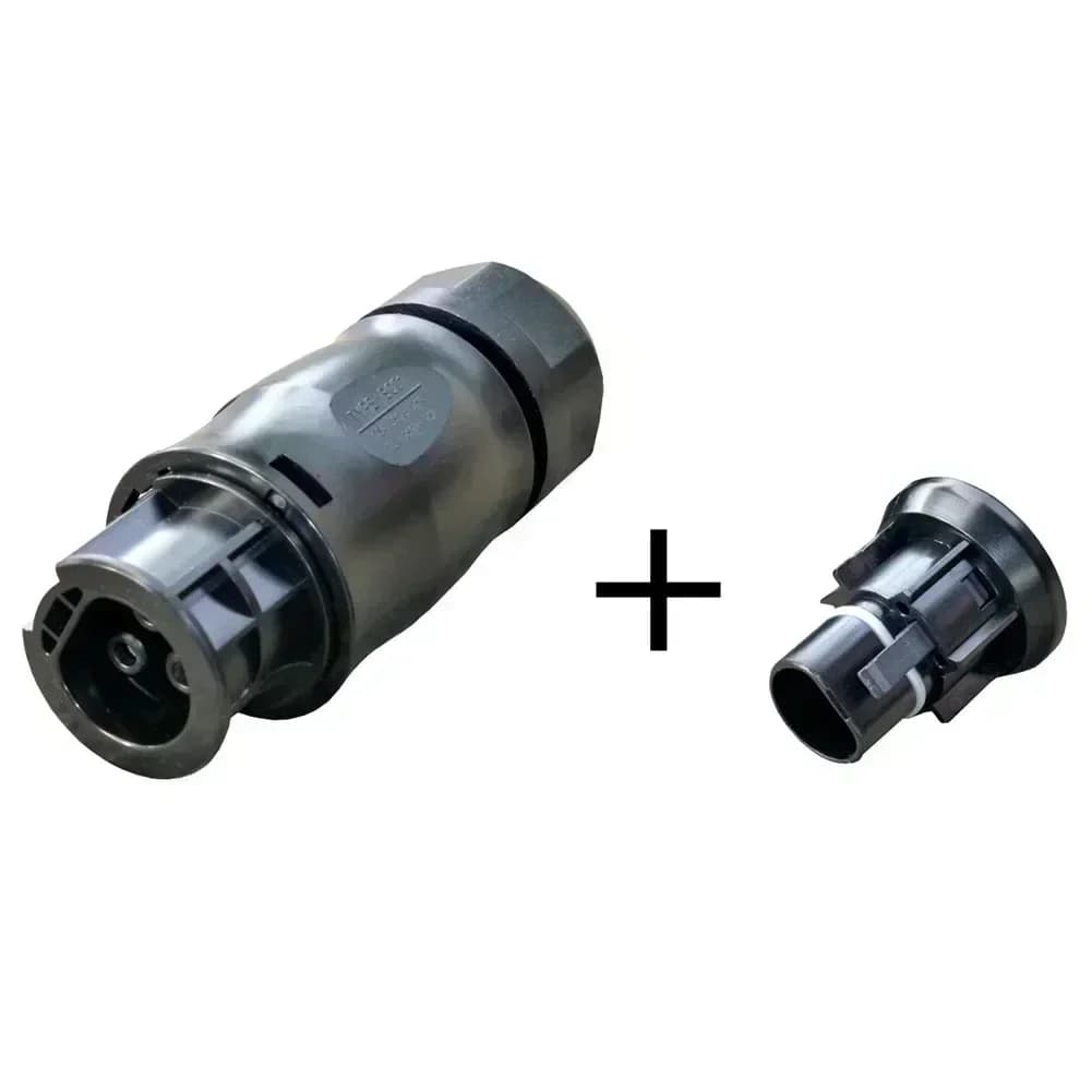1/3 Set Tappo terminale femmina con connessione impermeabile a 3 poli per connettori Betteri BC01 Parti del pannello solare maschio/femmina