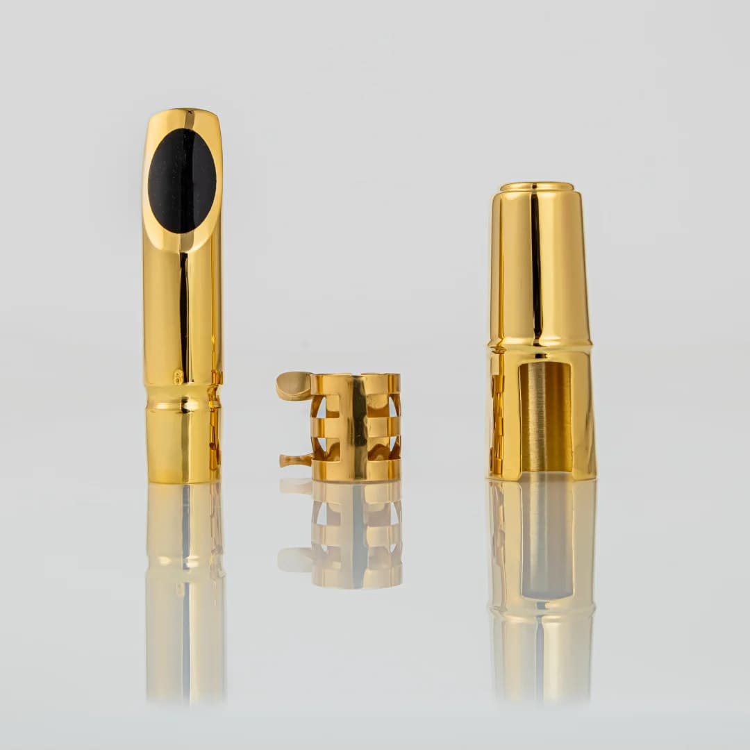 High Quality Professional Tenor Soprano Alto Saxophone Metal Mouthpiece S90 Gold Plating Sax Mouth Pieces Accessories Size 56789