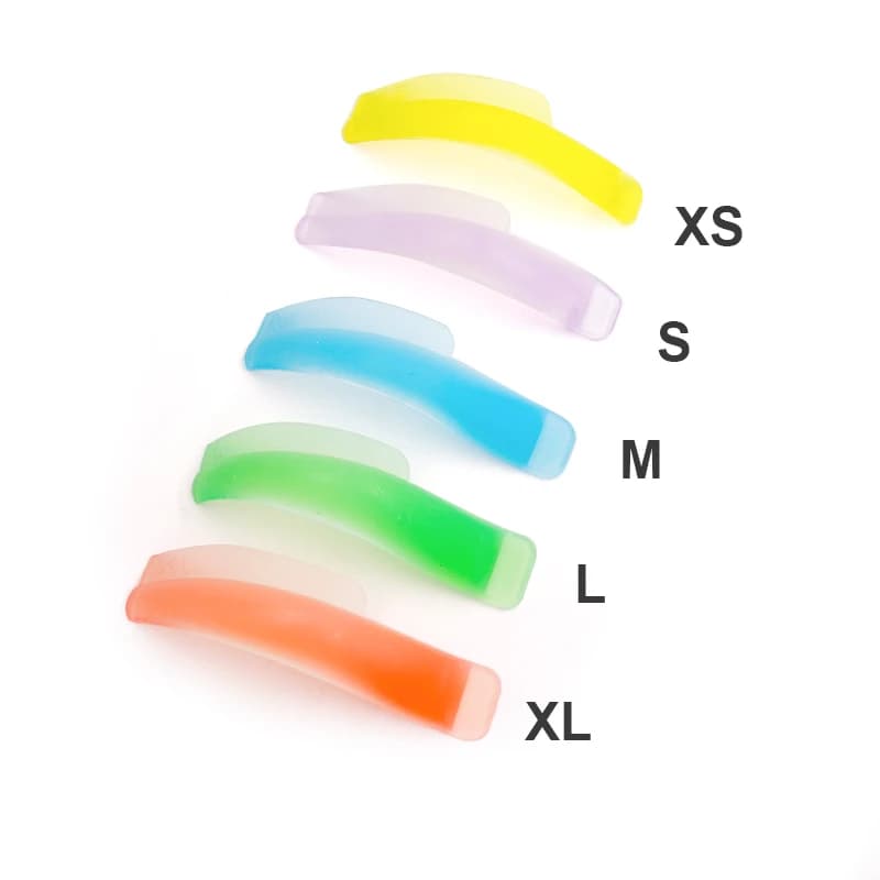 5 pairs 5 sizes Lash Lift 3D Silicone Bigodino Pad Eye Patch Eye Patch Appliance Tools Eyelash Extension Accessories