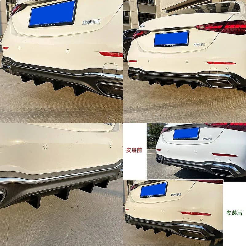 Carbon Fiber Rear Diffuser for Mercedes C-Class W206 C200 C260 C300 2022+
