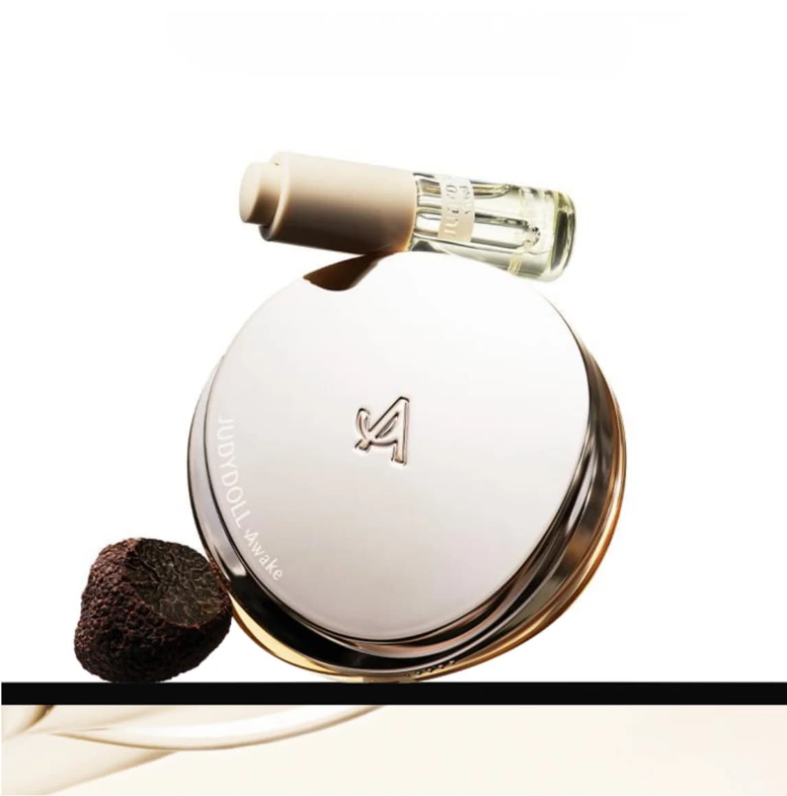 JUDYDOLL Awake Uv Defense Cushion Spf50 14g Background with truffle essence Face oil 5ml Air cushion Cosmetic Makeup Cream